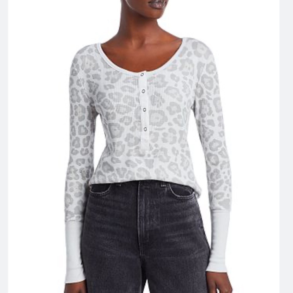 Splendid Leopard Forever Henley